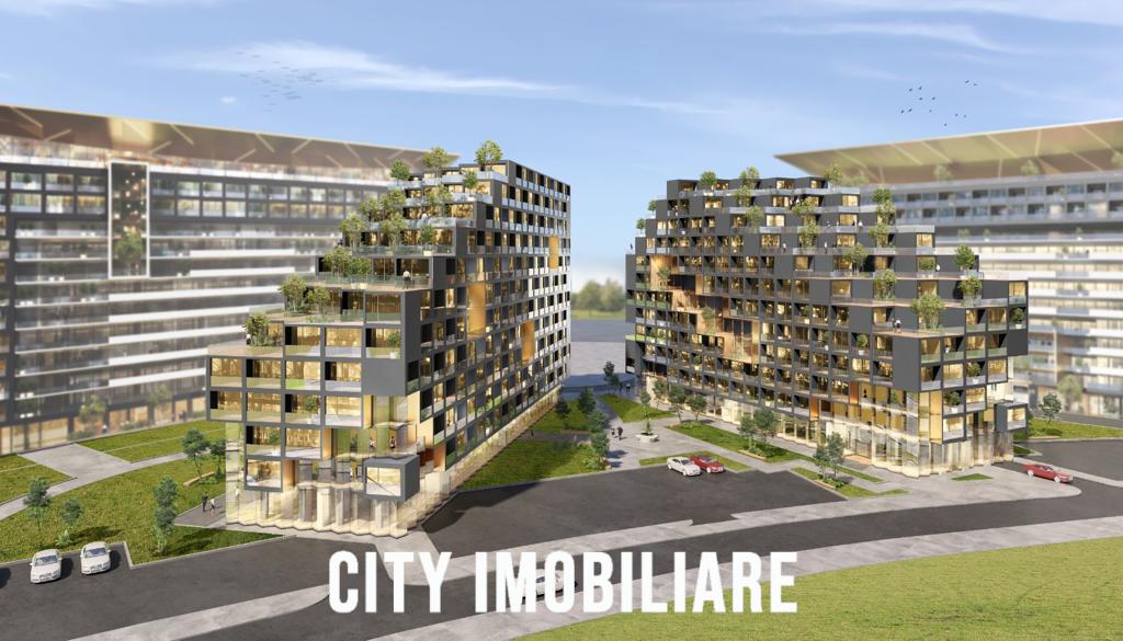 Apartamente cu 2 camere, S43 mp+11 mp terasa, Transilvania Smart City