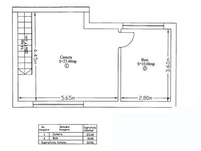 Apartament 3 camere Decomandat, S94 mp, Borhanci