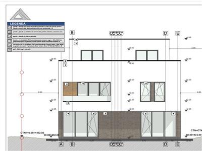 Duplex 6 camere, S180 mp+ 230 mp teren, Andrei Muresanu