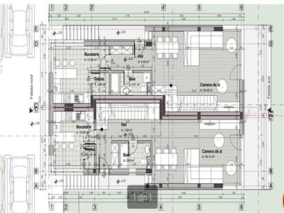 Duplex 6 camere, S180 mp+ 230 mp teren, Andrei Muresanu