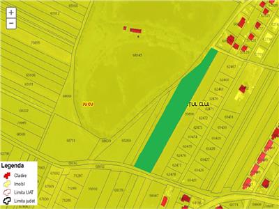 Teren Intravilan, S5300 mp, curent, apa, gaz Jucu de Mijloc
