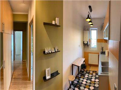 Apartament 2 camere, S 55 mp, mobilat, utilat, Semicentral.