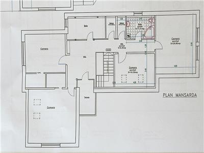 Casa/Spațiu birou de inchiriat, S300 mp.+430 mp teren, FSPAC