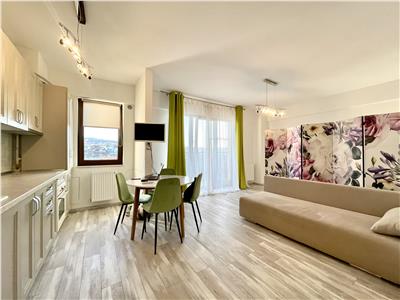 Apartament 1 camera, S- 38 mp + balcon,  Europa.