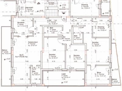 Apartament 6 camere, 3 bai, 3 balcoane, Manastur, baza sportiva La Terenuri