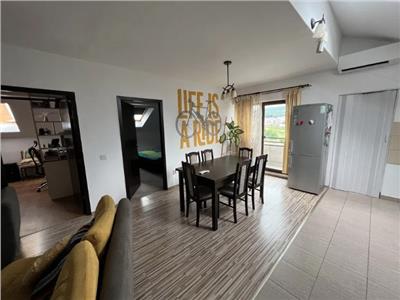 Apartament 3 camere, S- 71 mp, mobilat, utilat, Frunzisului.