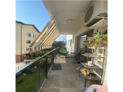 Apartament 2 camere, bloc nou, parcare, mobilat, Buna Ziua.