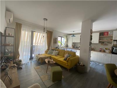 Apartament 2 camere, bloc nou, parcare, mobilat, Buna Ziua.