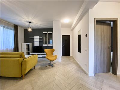 Apartament 3 camere, 2 bai, bloc nou, mobilat, etaj 1/2, Europa