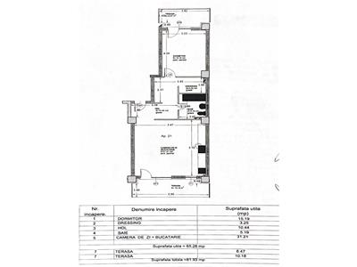 Apartament 2 camere, S66mp+2 terase, bloc nou, Bonjour Residence, Buna Ziua