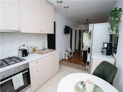 Apartament cu 1 camera, S- 38 mp, mobilat, utilat, Frunzisului.