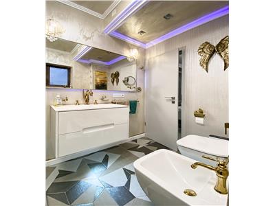 Apartament Luxos cu 3 camere, ultrafinisat, complet mobilat, garaj, Buna Ziua