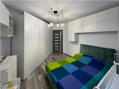 Apartament 3 camere, LUX, 2 bai, zona BMW Floresti, bloc nou