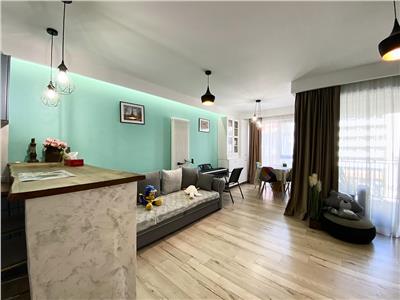 Apartament 2 camere, S62mp, bloc nou, mobilat, Bella Vista, Buna Ziua