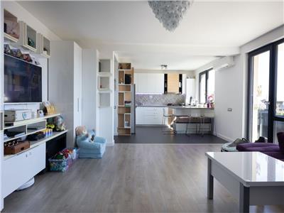 Apartament în vila 3 camere, S 90 mp, mobilat, utilat, Dâmbul Rotund.
