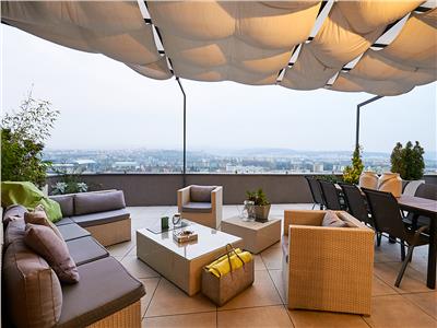 Penthouse 3 camere LUX, S110 mp + 65 Terasa, Grigorescu.