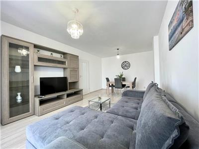Apartament 2 camere, S 55 mp, mobilat, utilat, Semicentral.