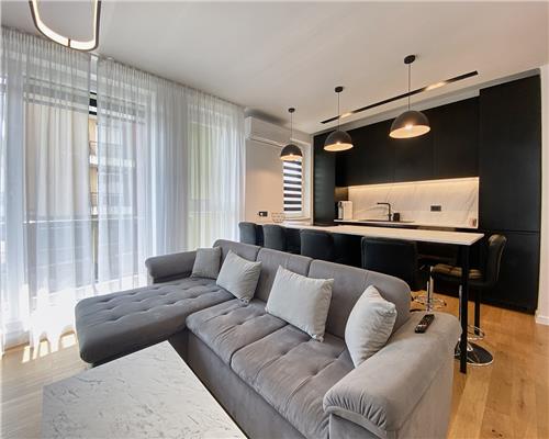 Apartament 3 camere, ultrafinisat, parcare, Borhanci.