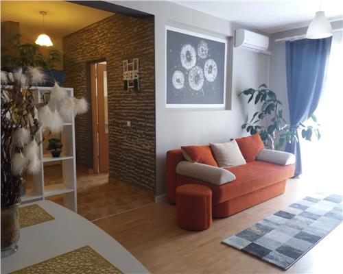 Apartament 2 camere, S- 55 mp, mobilat, utilat, Plopilor.