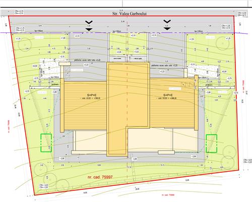 Teren intravilan 750 mp cu autorizatie constructie, Floresti, str. Valea Garbaului