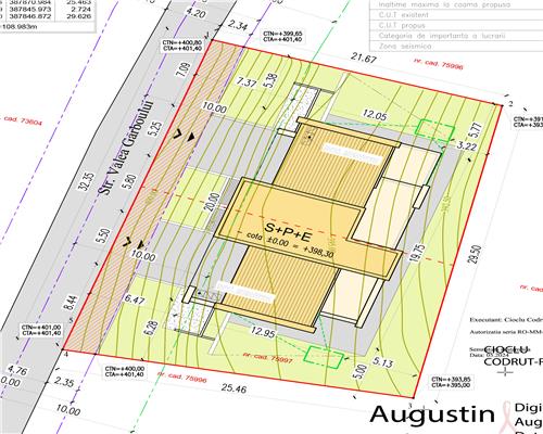 Teren intravilan 750 mp cu autorizatie constructie, Floresti, str. Valea Garbaului