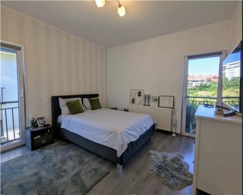 Apartament 2 camere, bloc tip vila, mobilat, parcare, Borhanci.