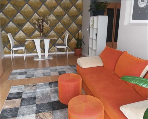 Apartament 2 camere, bloc nou, mobilat, utilat, plopilor.