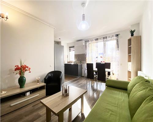 Apartament 3 camere, terasa, bloc nou, zona FSEGA.