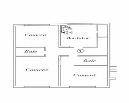 Apartament 3 camere decomandat, BRD Marasti