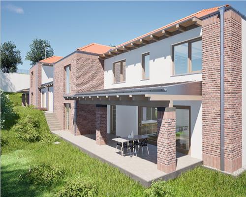 Teren intravilan 1.375 mp cu Proiect autorizat pentru duplex, Feleacu