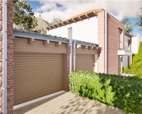 Teren intravilan 1.375 mp cu Proiect autorizat pentru duplex, Feleacu