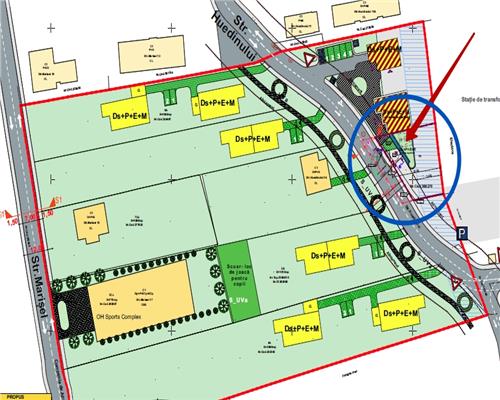 Investitie ideala: Teren S570mp cu PUZ Aprobat, proiect si utilitati, Zona in dezvoltare Manastur