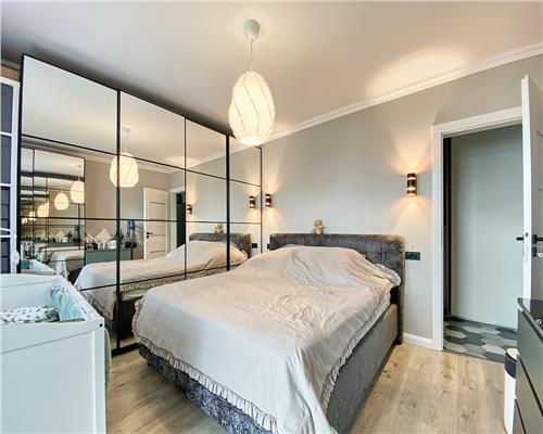 Apartament 2 camere, S58mp+2 balcoane, bloc nou, Intre Lacuri