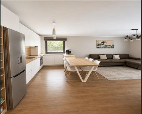 Apartament 3 camere, bloc nou, mobilat, utilat, Europa ansamblul Luminia.