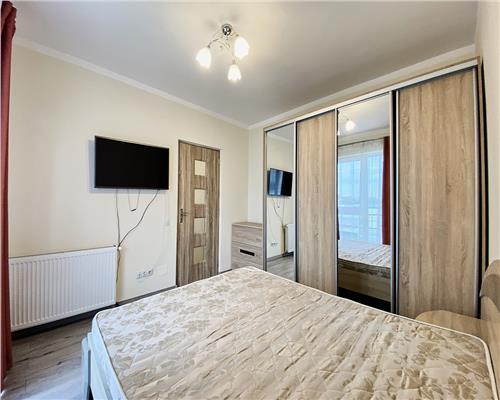 Apartament 2 camere, bloc nou 2018, Intre Lacuri, mobilat, utilat, parcare inclusa