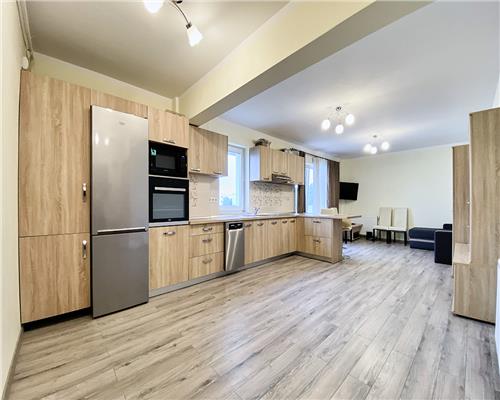 Apartament 2 camere, bloc nou 2018, Intre Lacuri, mobilat, utilat, parcare inclusa