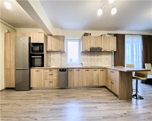 Apartament 2 camere, bloc nou 2018, Intre Lacuri, mobilat, utilat, parcare inclusa