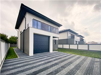 Casa individuala moderna, 4 camere, 120 mp + 450 mp teren, garaj,  Sannicoara,