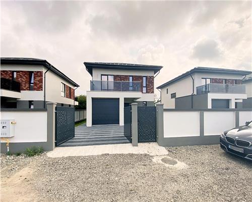 Casa individuala moderna, 4 camere, 120 mp + 450 mp teren, garaj,  Sannicoara,