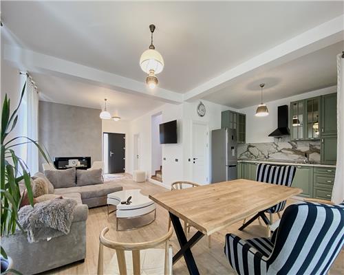 Casa individuala moderna, 4 camere, 120 mp + 450 mp teren, garaj,  Sannicoara,