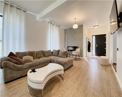Casa individuala moderna, 4 camere, 120 mp + 450 mp teren, garaj,  Sannicoara,