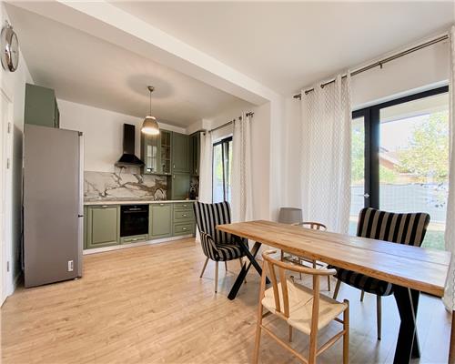 Casa individuala moderna, 4 camere, 120 mp + 450 mp teren, garaj,  Sannicoara,