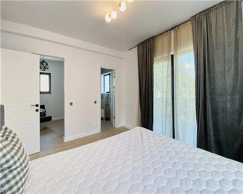 Casa individuala moderna, 4 camere, 120 mp + 450 mp teren, garaj,  Sannicoara,