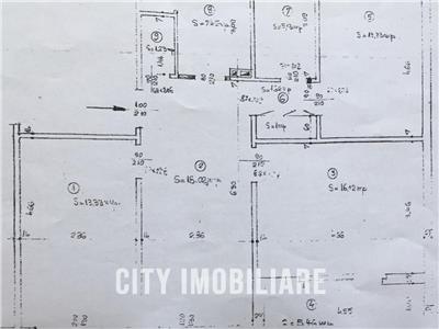 Apartament 4 Camere, S 79mp+ 5 Balcon, Etaj 3, Manastur, Big