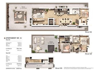 Teren + Proiect imobiliar 2S+P+2E+2ER, str. Dragalina, zona Centrala