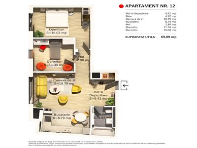 Teren + Proiect imobiliar 2S+P+2E+2ER, str. Dragalina, zona Centrala