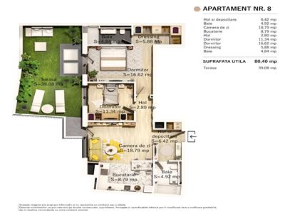 Teren + Proiect imobiliar 2S+P+2E+2ER, str. Dragalina, zona Centrala